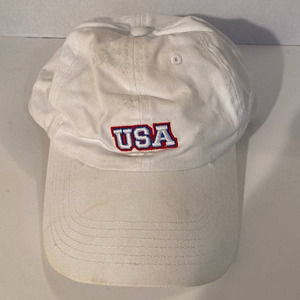 White USA Hat